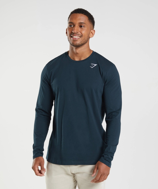 Crest Long Sleeve T-Shirt